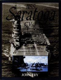 Book Cover for USS Saratoga CV-3 by John Fry