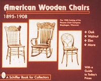 Book Cover for American Wooden Chairs by Ltd Schiffer Publishing