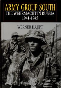 Book Cover for Army Group South by Werner Haupt