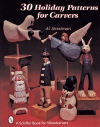 Book Cover for 30 Holiday Patterns for Carvers by Al Streetman