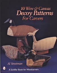 Book Cover for 10 Wire and Canvas Decoy Patterns for Carvers by Al Streetman