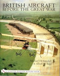 Book Cover for British Aircraft Before the Great War by Michael H Goodall