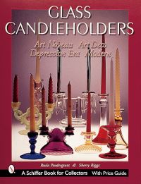 Book Cover for Glass Candleholders by Paula Pendergrass, Sherry Riggs