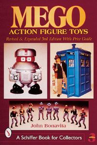 Book Cover for Mego Action Figure Toys by John Bonavita
