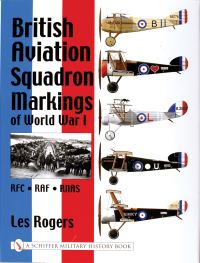 Book Cover for British Aviation Squadron Markings of World War I by Les Rogers