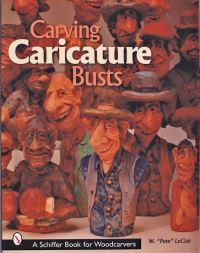 Book Cover for Carving Caricature Busts by Pete LeClair