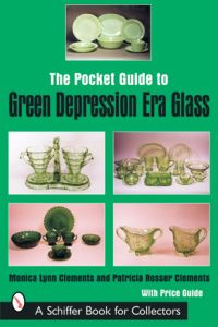 Book Cover for The Pocket Guide to Green Depression Era Glass by Monica Lynn Clements