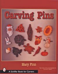 Book Cover for Carving Pins by Mary Finn