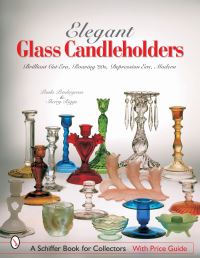 Book Cover for Elegant Glass Candleholders by Paula Pendergrass