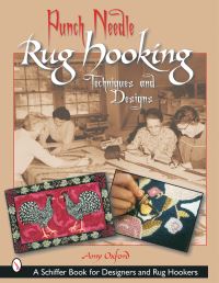 Book Cover for Punch Needle Rug Hooking by Amy Oxford