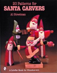 Book Cover for 20 Patterns for Santa Carvers by Al Streetman
