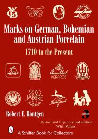 Book Cover for Marks on German, Bohemian, and Austrian Porcelain by Robert E Röntgen