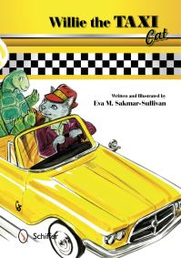 Book Cover for Willie the Taxi Cat by Eva M SakmarSullivan