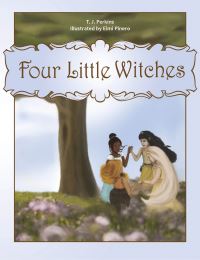 Book Cover for Four Little Witches by T J Perkins