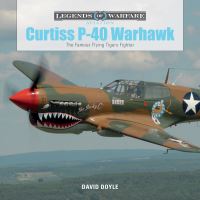Book Cover for Curtiss P-40 Warhawk by David Doyle
