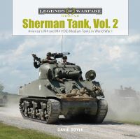 Book Cover for Sherman Tank. Volume 2 America's M4 and M4(105) Medium Tanks in World War II by David Doyle