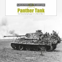Book Cover for Panther Tank by David Doyle