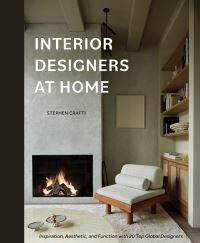 Book Cover for Interior Designers at Home by Stephen Crafti