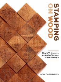 Book Cover for Stamping on Wood by Katja Falkenburger