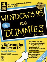 Book Cover for Windows 95 for Dummies by Andy Rathbone