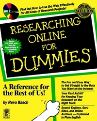 Book Cover for Researching Online for Dummies by Reva Basch
