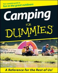 Book Cover for Camping for Dummies by Michael Hodgson