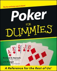 Book Cover for Poker for Dummies by Richard D Harroch, Lou Krieger