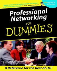Book Cover for Professional Networking for Dummies by Donna Fisher