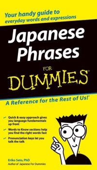 Book Cover for Japanese Phrases for Dummies by Eriko Sato