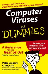 Book Cover for Computer Viruses for Dummies by Peter H Gregory