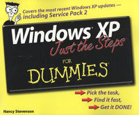 Book Cover for Windows XP Just the Steps for Dummies by Nancy Muir