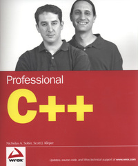 Book Cover for Professional C++ by Nicholas Solter, Scott Kleper