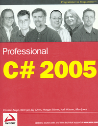 Book Cover for Professional C# 2005 by Christian Nagel