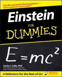 Book Cover for Einstein for Dummies by Carlos I Calle