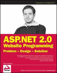 Book Cover for ASP.NET 2.0 Website Programming by Marco Bellinaso