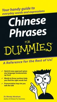 Book Cover for Chinese Phrases for Dummies by Wendy Abraham