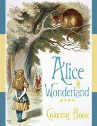 Book Cover for Alice in Wonderland Coloring Book by Sir John Tenniel