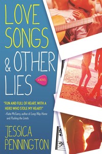 Book Cover for Love Songs and Other Lies by Jessica Pennington