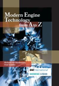 Book Cover for Modern Engine Technology from A-Z by Richard Van Basshuysen, Fred Schäfer