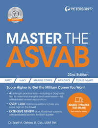 Book Cover for Master the ASVAB by Peterson's