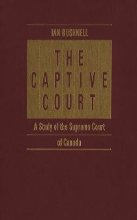 Book Cover for The Captive Court by Ian Bushnell