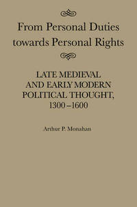 Book Cover for From Personal Duties Towards Personal Rights by Arthur P Monahan
