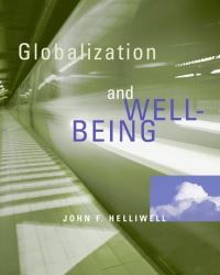 Book Cover for Globalization and Well-Being by John F Helliwell