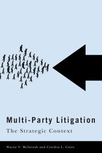 Book Cover for Multi-Party Litigation by Wayne V McIntosh