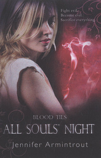 Book Cover for All Souls' Night by Jennifer Armintrout