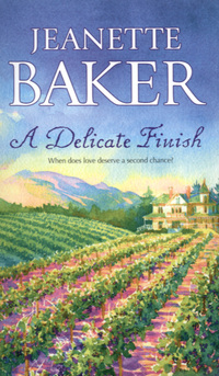 Book Cover for A Delicate Finish by Jeanette Baker