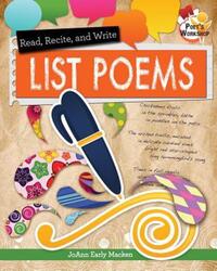 Book Cover for Read, Recite, and Write List Poems by Joann Early Macken