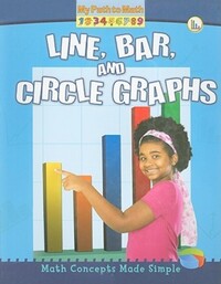 Book Cover for Line, Bar, and Circle Graphs by Claire Piddock