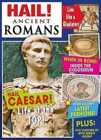 Book Cover for Hail! Ancient Romans by Philip Steele