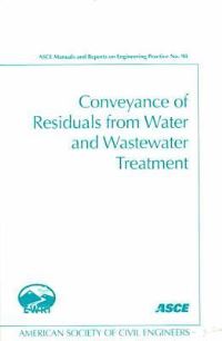 Book Cover for Conveyance of Residuals from Water and Wastewater Treatment by American Society of Civil Engineers